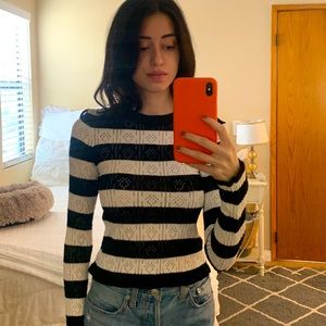 Zara stripped long sleeve